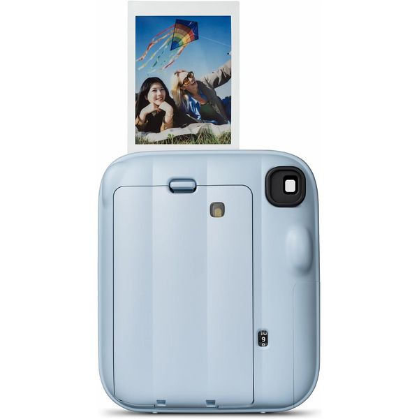 Fujifilm Instax Mini 13 Frost Blue Instant Camera + 30-Pack Film Bundle (Twin Pack & Black Edge)
