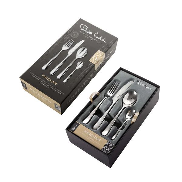 Robert Welch Kingham Cutlery 24 Piece Set